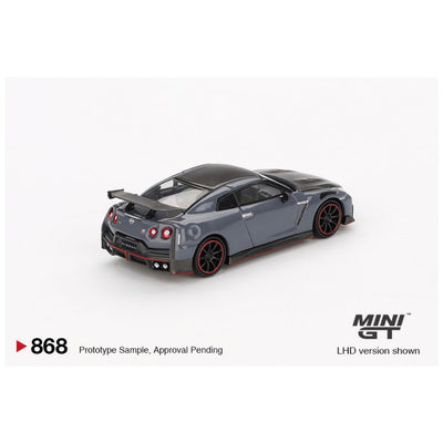 Mini GT #868: Nissan GT-R Nismo 2024 NISMO Stealth Gray