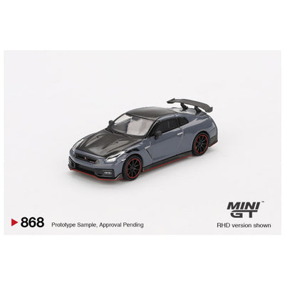 Mini GT #868: Nissan GT-R Nismo 2024 NISMO Stealth Gray