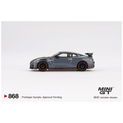 Mini GT #868: Nissan GT-R Nismo 2024 NISMO Stealth Gray
