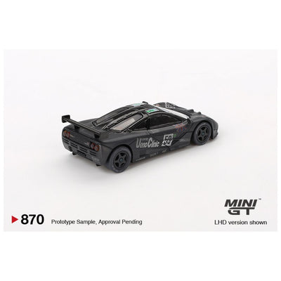 Mini GT #870: McLaren F1 GTR #59 1995 Le Mans 24Hr Winner Post-Race Weathered
