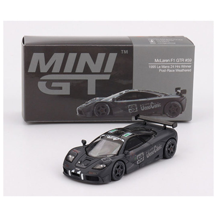 Mini GT #870: McLaren F1 GTR #59 1995 Le Mans 24Hr Winner Post