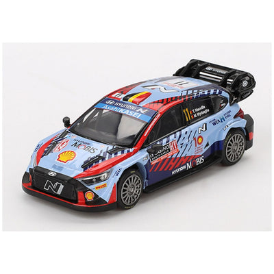 Mini GT #871: Hyundai i20 N Rally1 Hybrid #11 2024 Rallye Monte-Carlo Winner 1:64