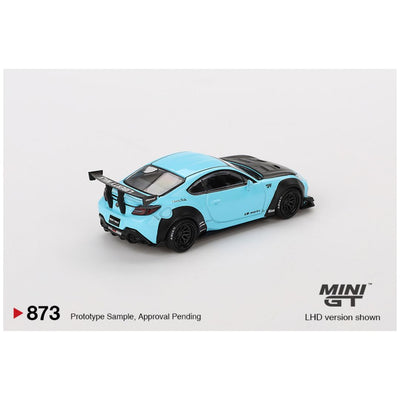 Mini GT #873: Toyota GR86 LB★Nation Baby Blue 1:64