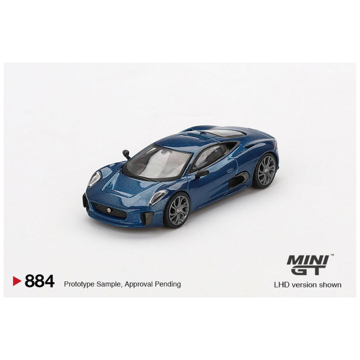 ミニカー GRAND PRIX MODELS SERIE '76 JAGUAR XJC Mini GT #884: Jaguar C-X75 Blue 1:64 – Krazy Caterpillar