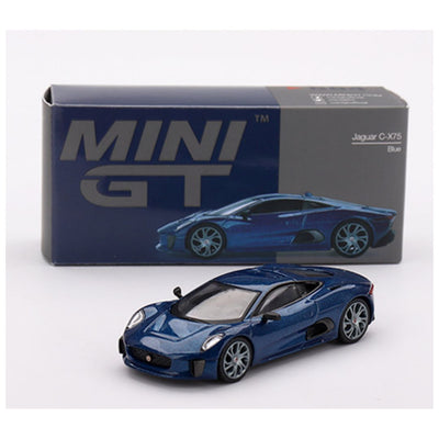 Mini GT #884: Jaguar C-X75 Blue 1:64
