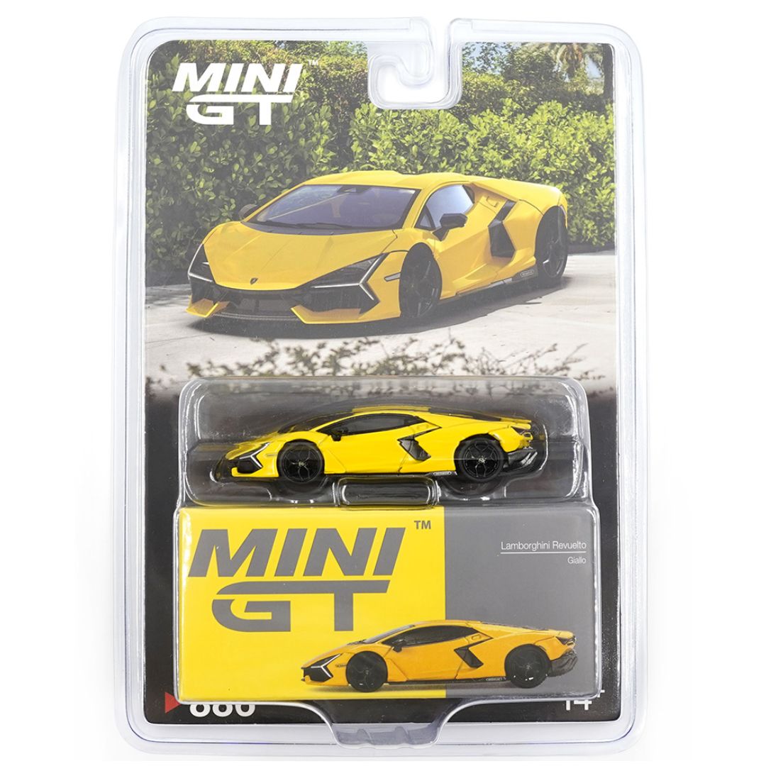 Mini GT #886 BL: Lamborghini Revuelto Giallo