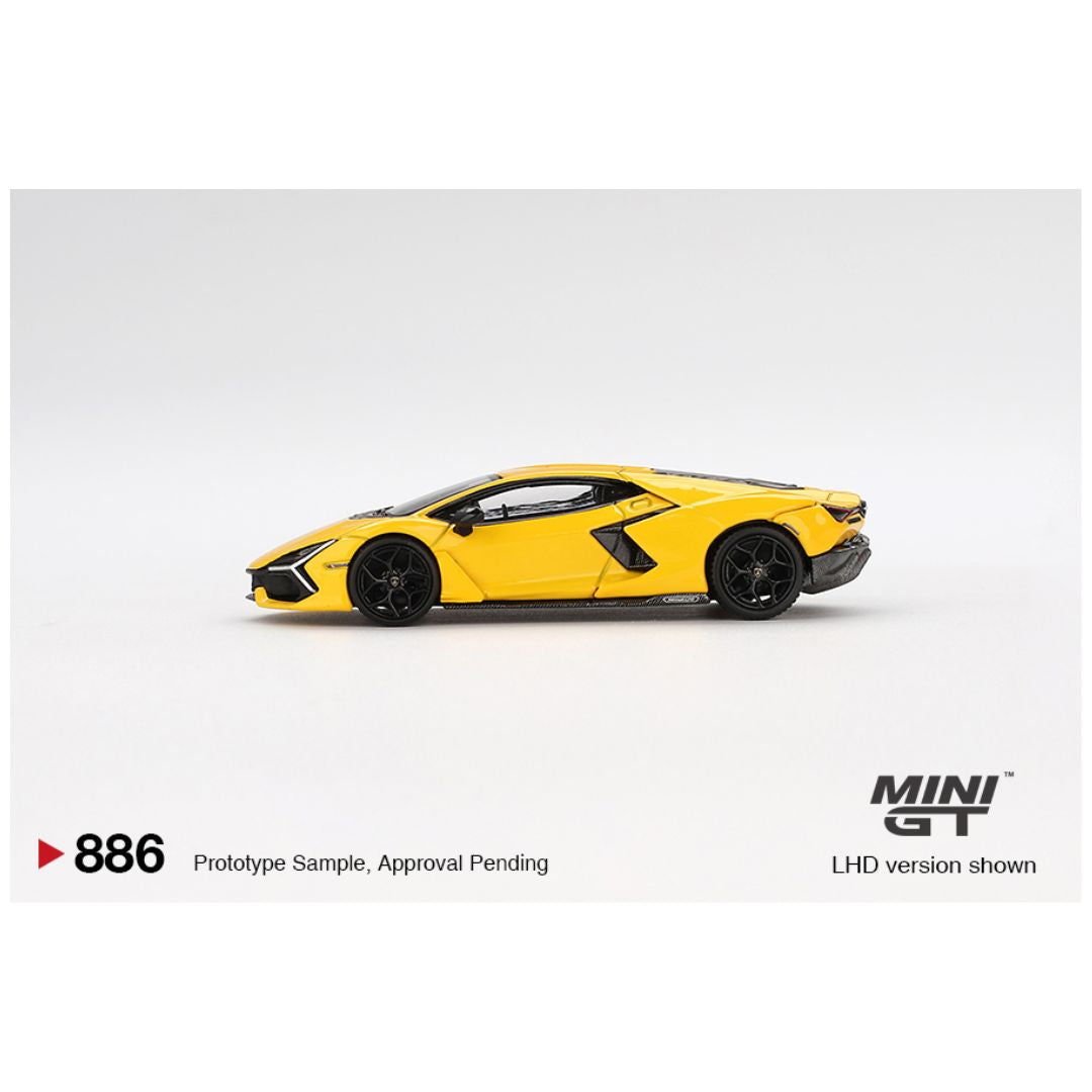 Mini GT #886: Lamborghini Revuelto Giallo