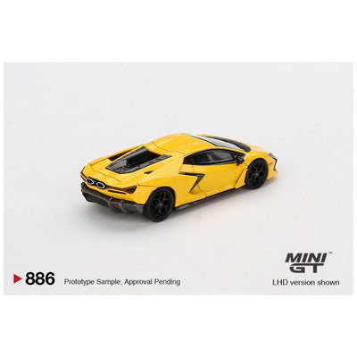 Mini GT #886: Lamborghini Revuelto Giallo