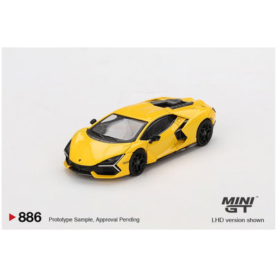 Mini GT #886: Lamborghini Revuelto Giallo