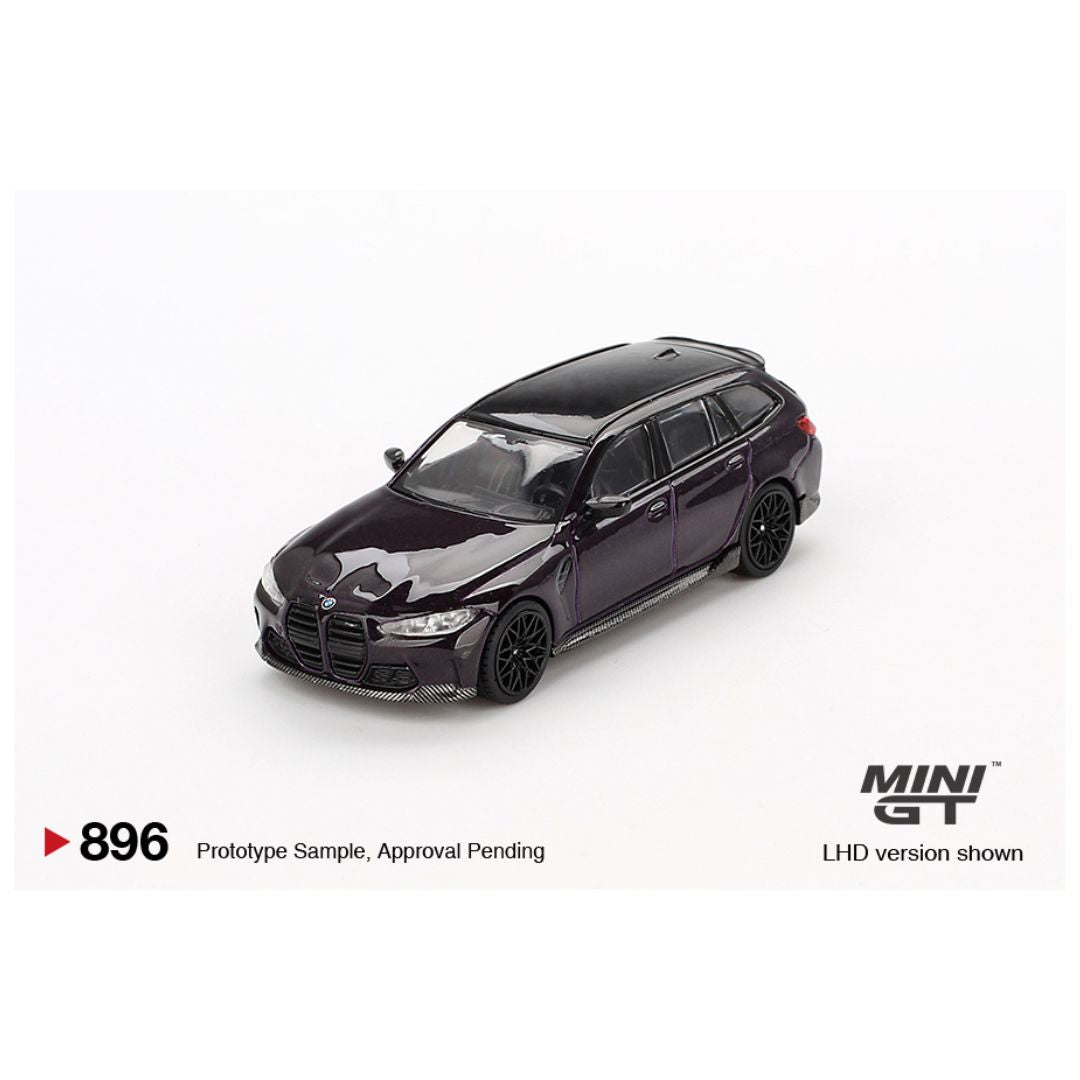 Mini GT #896: BMW M3 M Performance Touring Daytona Violet