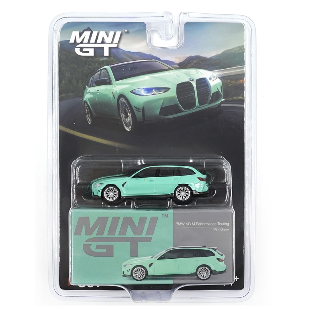 Mini GT #897 BL: BMW M3 M Performance Touring Mint Green