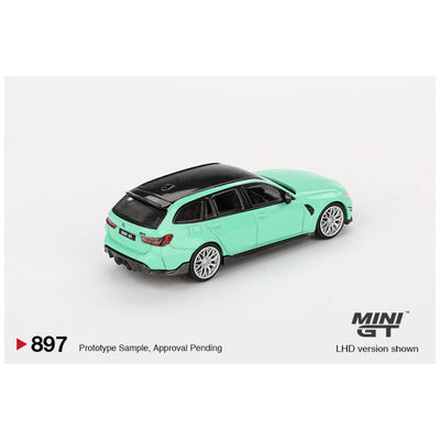 Mini GT #897 BL: BMW M3 M Performance Touring Mint Green