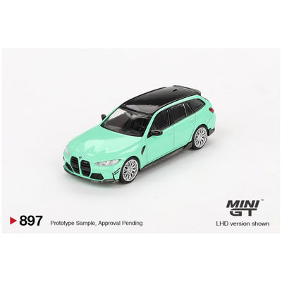 Mini GT #897 BL: BMW M3 M Performance Touring Mint Green