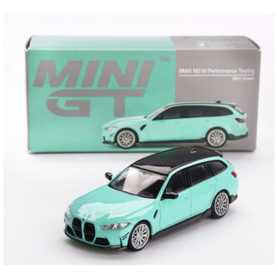 Mini GT #897: BMW M3 M Performance Touring Mint Green