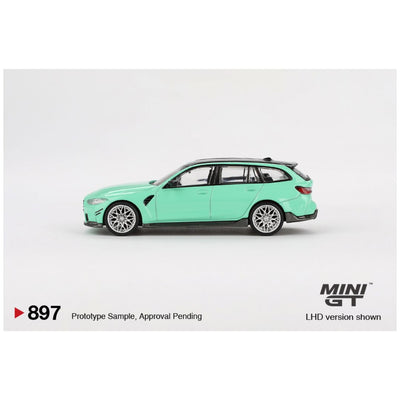 Mini GT #897 BL: BMW M3 M Performance Touring Mint Green