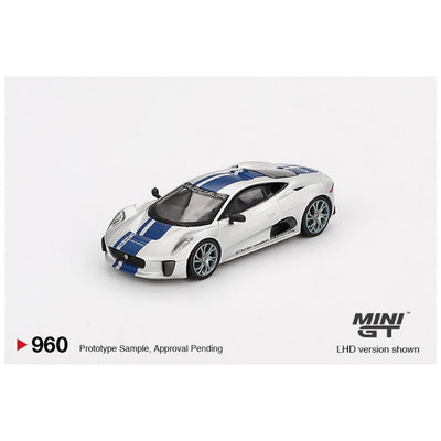 Mini GT #960: Jaguar C-X75 Silver 1:64