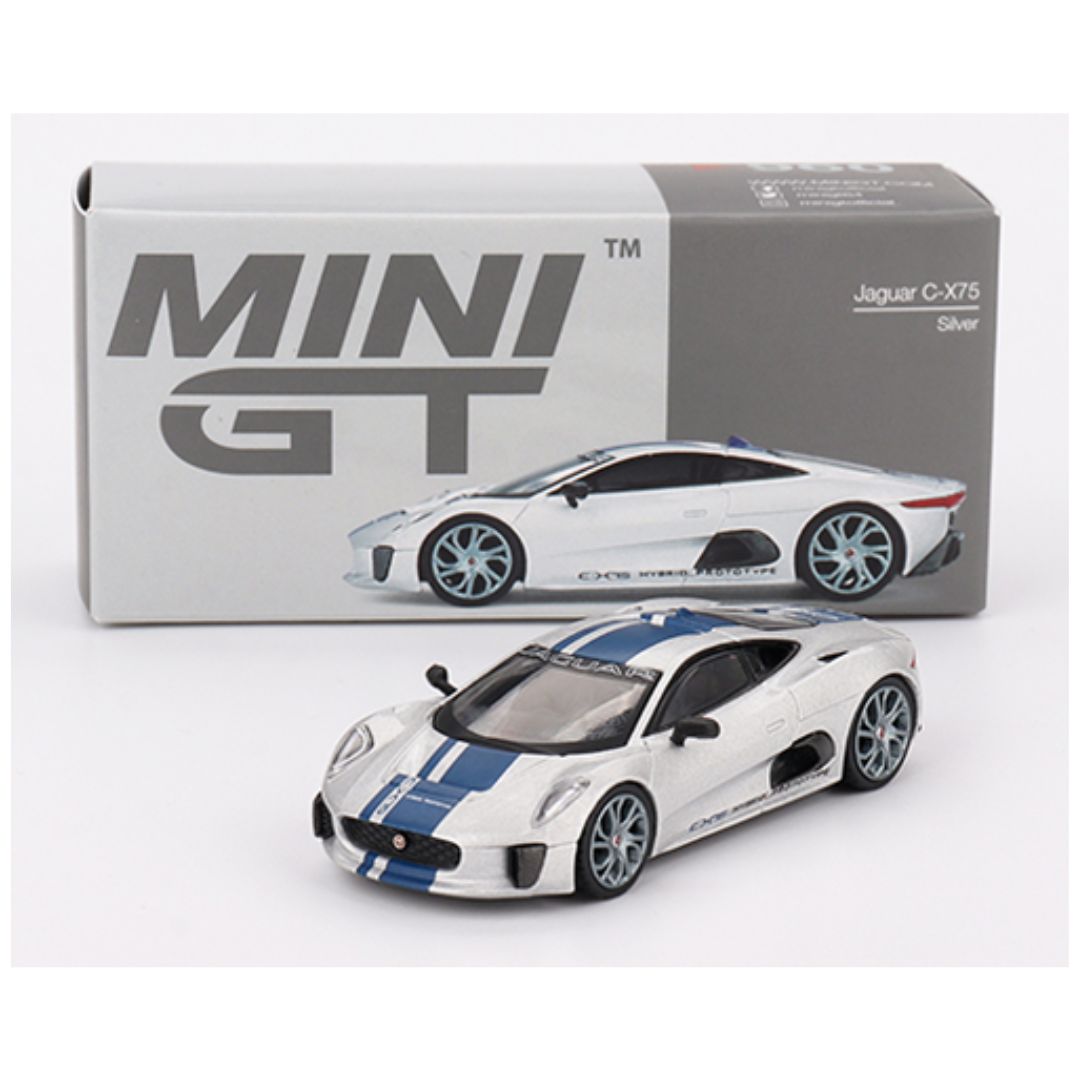 Mini GT #960: Jaguar C-X75 Silver 1:64