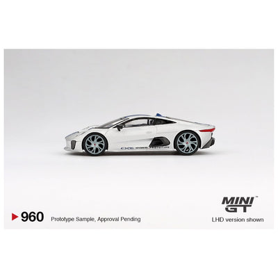 Mini GT #960: Jaguar C-X75 Silver 1:64