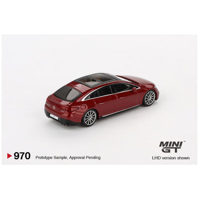 Mini GT #970: Mercedes-Benz EQS 580 4MATIC Red Metallic