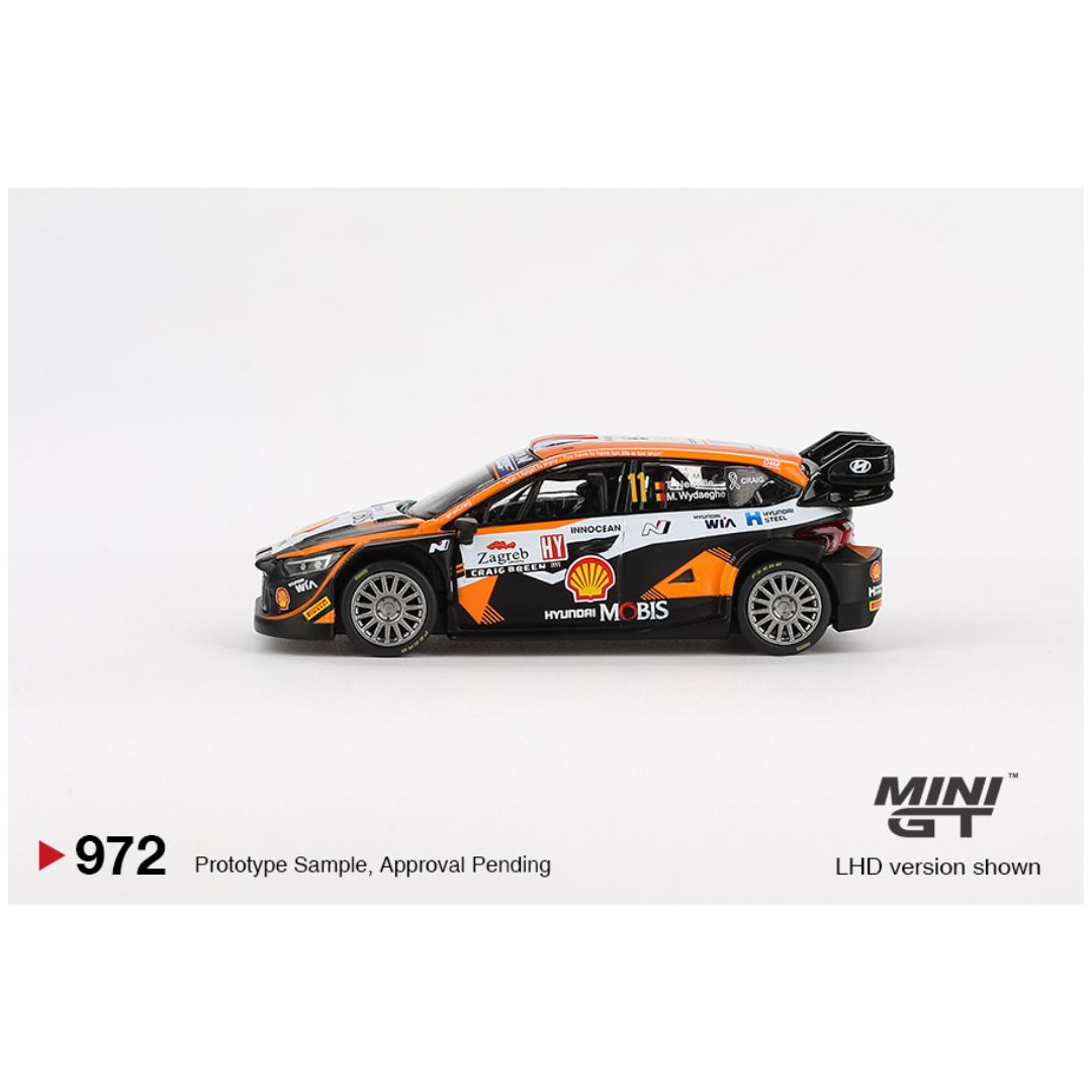 イタレリ 1/24 オーストラリアンスキャーニア Mini GT #972: Hyundai i20 N Rally1 #11 2023 Rally Croatia Power