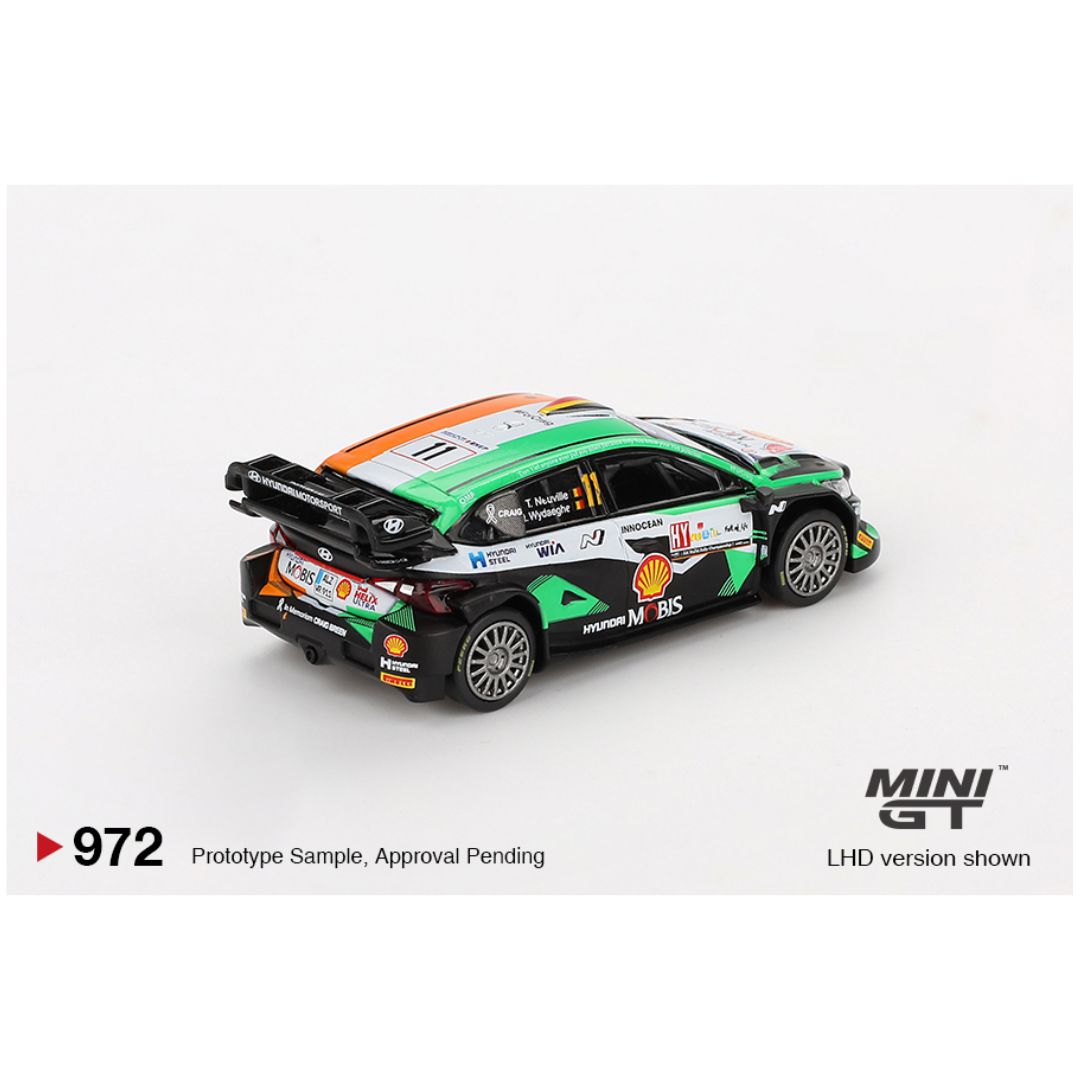 Mini GT #972: Hyundai i20 N Rally1 #11 2023 Rally Croatia Power