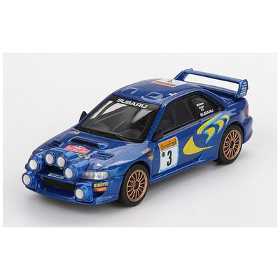 Mini GT #975: Subaru Impreza WRC98 1998 Rally Monte-Carlo 3rd Place #3