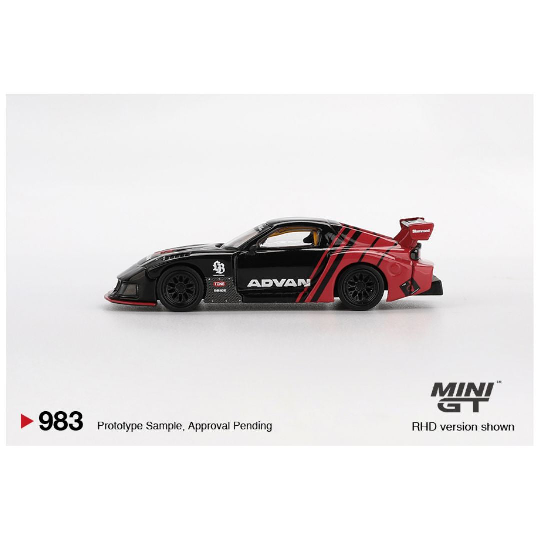 Mini GT #983: Mazda RX-7 LB-Super Silhouette Advan – Krazy Caterpillar