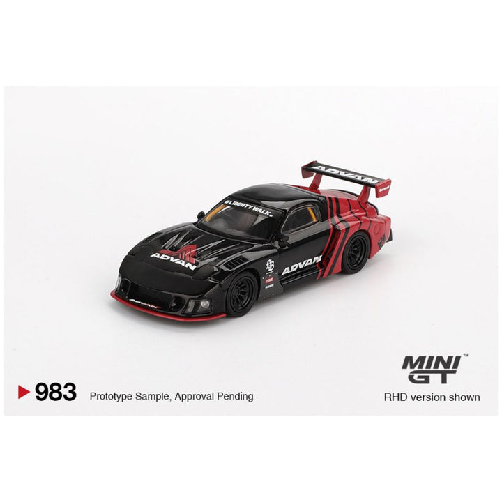 Mini GT #983: Mazda RX-7 LB-Super Silhouette Advan – Krazy