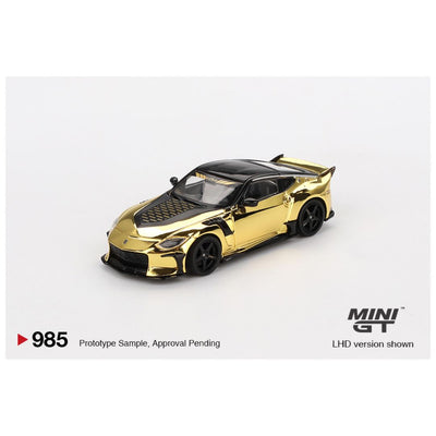 Mini GT #985: Nissan Z VeilSide FFZ400 Gold Chrome