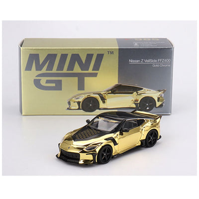 Mini GT #985: Nissan Z VeilSide FFZ400 Gold Chrome
