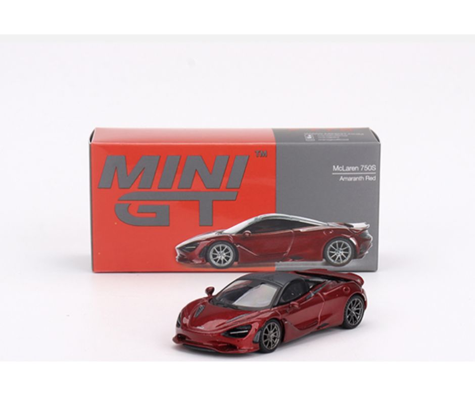 Mini GT #775 : McLaren 750S Amaranth Red