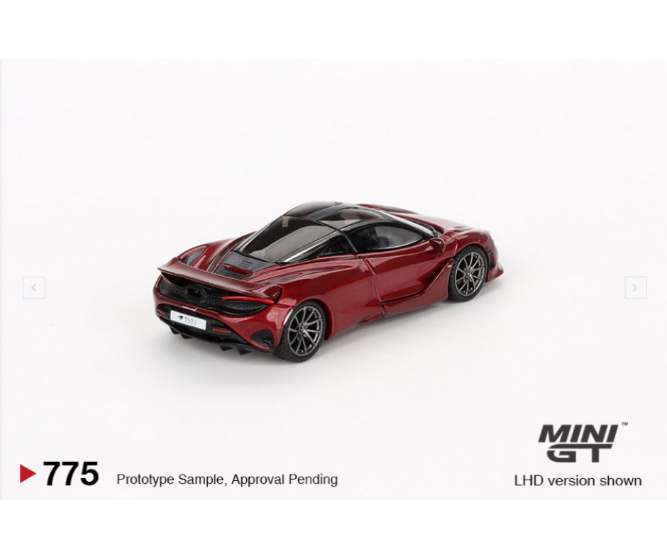 Mini GT #775 : McLaren 750S Amaranth Red