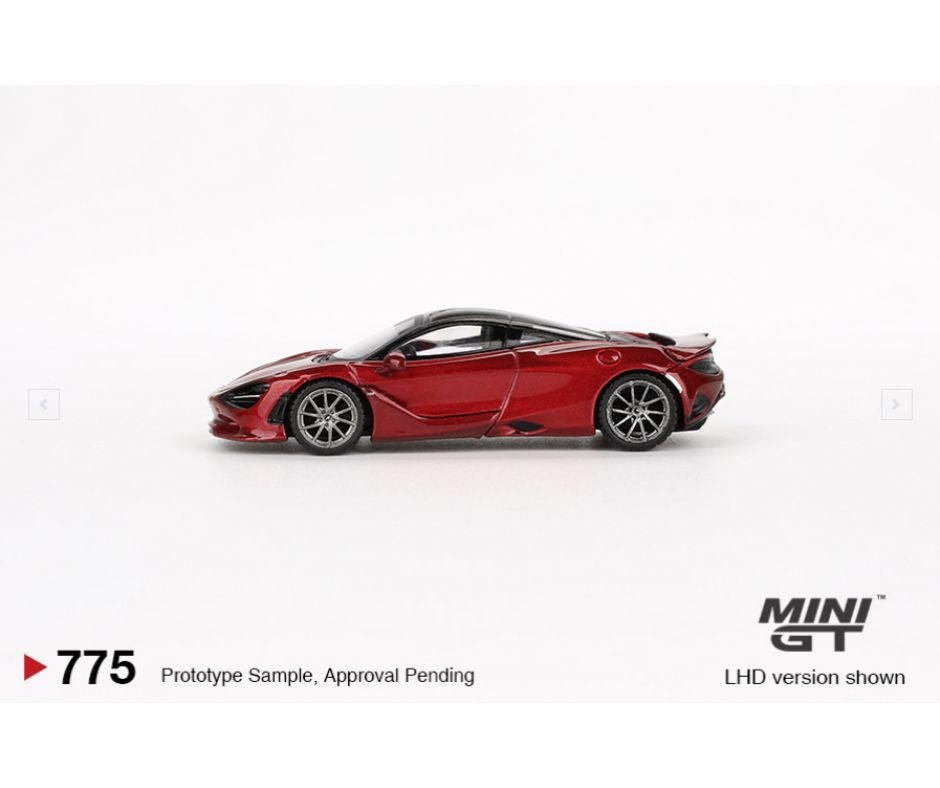 Mini GT #775 : McLaren 750S Amaranth Red