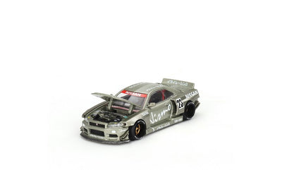 MINI GT: Nissan Skyline GT-R (R34) Kaido Works V4 (1:64)