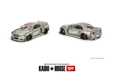 MINI GT: Nissan Skyline GT-R (R34) Kaido Works V4 (1:64)