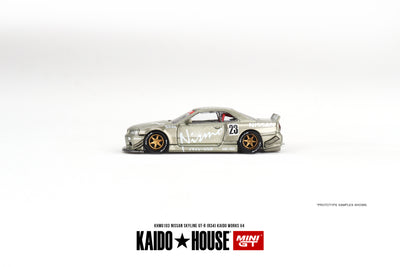 MINI GT: Nissan Skyline GT-R (R34) Kaido Works V4 (1:64)