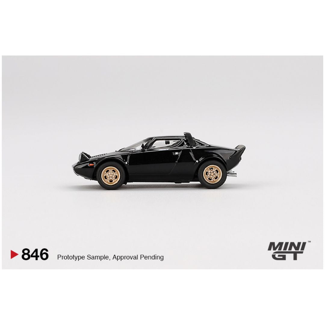 Mini GT #846: Lancia Stratos HF Stradale Nero 1:64