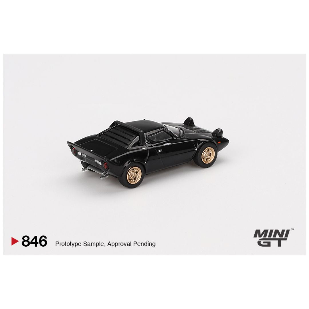 Mini GT #846: Lancia Stratos HF Stradale Nero 1:64