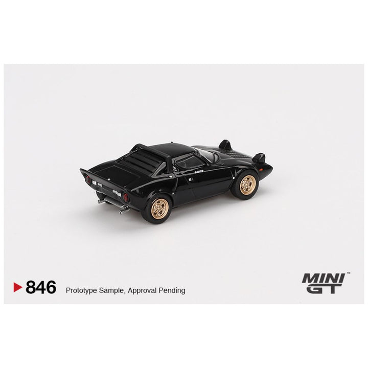Mini GT #846: Lancia Stratos HF Stradale Nero 1:64 – Krazy Caterpillar