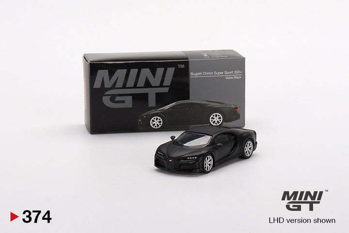 ミニカー MINI GT Bugatti Chiron Super Sport 300+ Mini GT Bugatti Chiron Super Sport 300+ Matte Black – Krazy