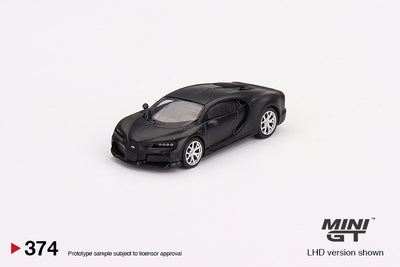 Mini GT Bugatti Chiron Super Sport 300+ Matte Black