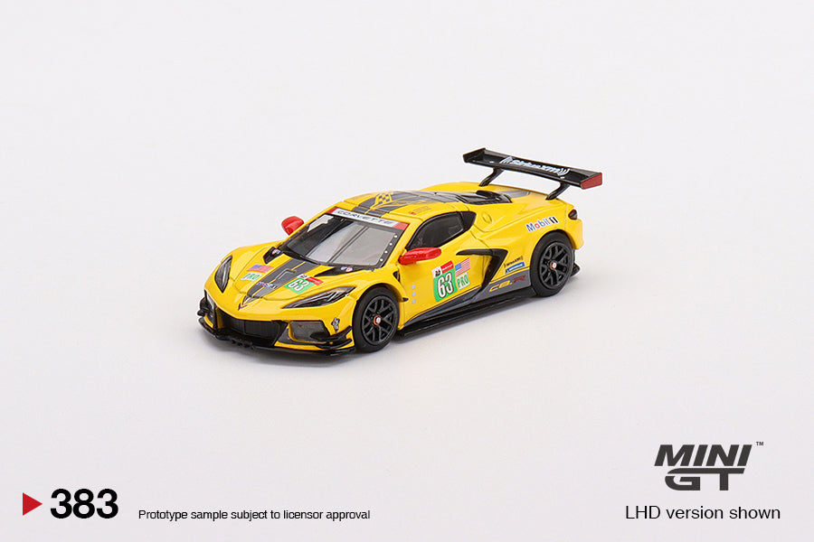 Mini GT Chevrolet Corvette C8.R #63 2021 Le Mans 24 Hrs GTE PRO 2nd Place