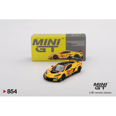 MINI GT #854: Chevrolet Corvette Z06 GT3.R #3 Corvette Racing by Pratt Miller Motorsports 2024 IMSA Daytona 24 Hrs