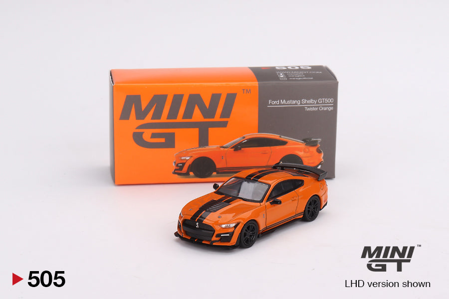 ミニカー MINI GT Ford Mustang Shelby GT500 Twiste Mini GT Ford Mustang Shelby GT500 Twister Orange – Krazy