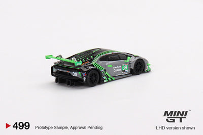 Mini GT Lamborghini Huracán GT3 EVO #39 2022 IMSA Road America 2nd Place