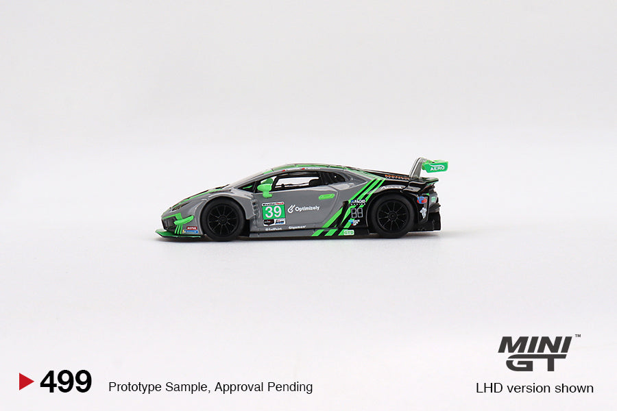 Mini GT Lamborghini Huracán GT3 EVO #39 2022 IMSA Road America 2nd