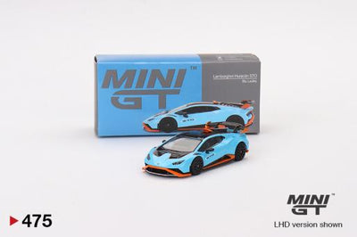 Mini GT Lamborghini Huracan STO - Blue Laufey