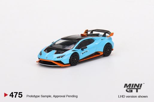 Mini GT Lamborghini Huracan STO - Blue Laufey – Krazy Caterpillar