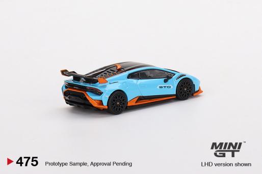 Mini GT Lamborghini Huracan STO - Blue Laufey