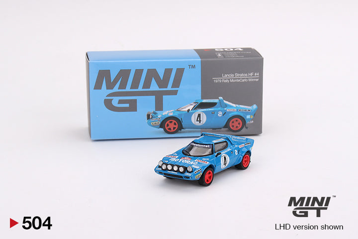 1:43 IXO Lancia Stratos HF #4 - Vainqueur Rallye Montecarlo 1979 + Figurine SPRM001-79